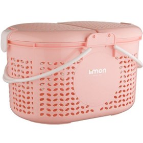 تصویر سبد پیک نیک بیضی ساحل کد 032 