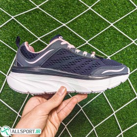 تصویر کتانی رانینگ زنانه اسکیچرز طرح اصلی Skechers Dlux Walker Runing Nevy Blue Pink 