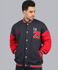 تصویر سویشرت مردانه مدل 1928 بیسبالی بدون کلاه 