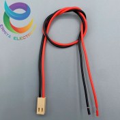 تصویر کانکتور مخابراتی 2 پین مادگی سیم دار 2510 2Pin 2510 series RMC Female 2.54mm