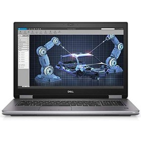 تصویر لپ تاپ استوک ورک استیشن Dell مدل Precision 7740 DELL PRECISION 7740 i7 9850HQ 32G 512SSD RTX3000 6G 17