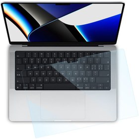 تصویر محافظ صفحه نمایش ضد اشعه آبی مک بوک پرو 14 اینچ کوتتسی Coteetci screen soft film Macbook Pro&quot;14 12005 