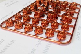 تصویر گل پیچ 30 عددی رنگ مسی خاص 