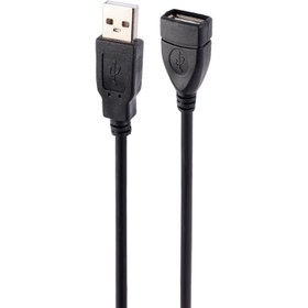 تصویر کابل افزایش طول HP USB 3m HP USB 3m Male to USB Female Cable