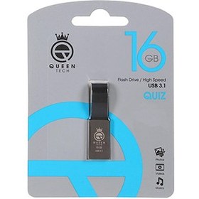 تصویر فلش مموری کوئین تک مدل QUIZ USB3.1 ظرفیت 16 گیگابایت 