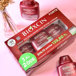 تصویر شامپو ضد ریزش مو گیاهی مدل فورت حجم ۳۰۰ میل پک ۳ عددی 