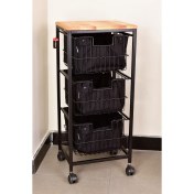 تصویر جا سیب زمینی و پیاز یونیک مدل 3 طبقه کد 2901 