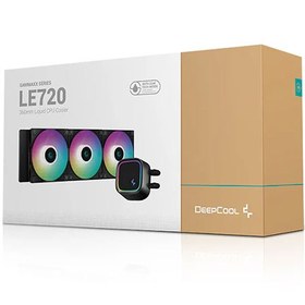 تصویر خنک کننده مایع پردازنده دیپ کول مدل LE720 ARGB 