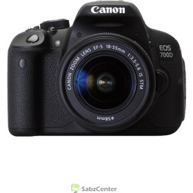 تصویر دوربین دیجیتال کانن مدل EOS 700D With 18-55mm IS2 ا Canon EOS 700D With 18-55mm IS2 Digital Camera Canon EOS 700D With 18-55mm IS2 Digital Camera