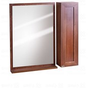 تصویر آینه باکس چارسو مدل بارو Baro سایز 50 در 70 سانتیمتر 