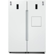 تصویر یخچال فریزر دوقلو کلور مدل روسو سری ۷۰ با هوم بار 