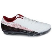 تصویر کفش مردانه زنانه یونیسکس سفید فوتبال فرش چمن سیاه جامپ Jump 