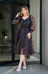 تصویر پیراهن مجلسی زنانه مدل هلن سایز ۳۶ تا ۴۸ رنگ‌های متنوع 