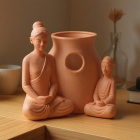 تصویر گلدان طرح مدیتیشن 
