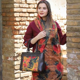 تصویر ست کیف و شال زنانه باران کد 14 Baran Women Bag and Shawl Set Code 14