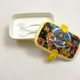 تصویر ظرف غذا سگ نگهبان بچگانه دو طبقه Lunch box paw patrol