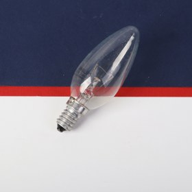 تصویر لامپ رشته ای شمعی 60 وات فیلیپس مدل ساده پایه E14 بسته 10 عددی 