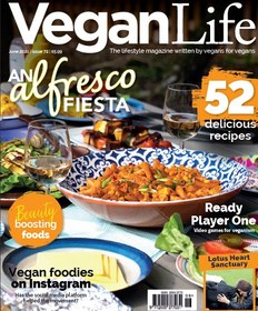 تصویر 21 مجله زندگی وگان . Vegan Life قیمت هر مجله 4 دلار _ قیمت دلاری دانلود کل مجموعه : 84 دلار