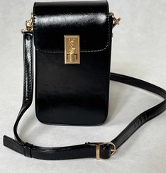 تصویر کیف صندوقی مشکی Ysl bag