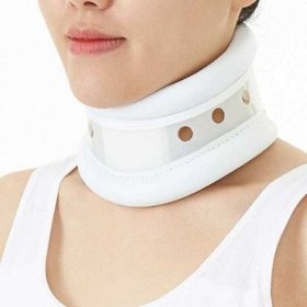 تصویر گردن بند سخت طبی مدل 122 دکتر مد سایز لارج Dr.Med Thomas Cervical Collar Model DR-122 Large