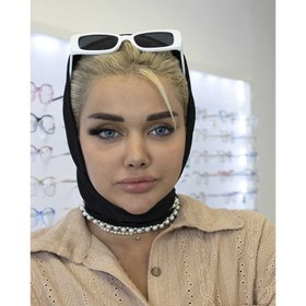 تصویر لنز رنگی سلنا آبی روشن دوردار 