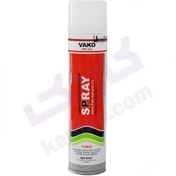 تصویر اسپری رنگ سفید براق واکو حجم 300ml vako lighte white spray paint - 300ml