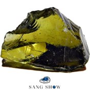 تصویر ابسیدین زیتونی معدنی نمونه استثنایی و اصل S1824 