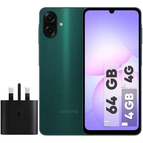 تصویر گوشی موبایل سامسونگ مدل Galaxy A07 دو سیم کارت ظرفیت 64 گیگابایت و رم 4 گیگابایت به همراه شارژر 25 وات سامسونگ 
