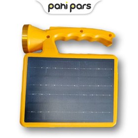 تصویر چراغ کمپینگ خورشیدی 100 وات پلاتو 