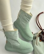 تصویر نیم بوت پشت بندی کاپشنی 4245 