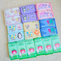 تصویر دستمال مرطوب جیبی فانتزی 