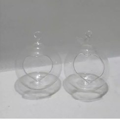 تصویر تنگ اویز حباب دهنه لاو بدون پایه مینی دو عددی 