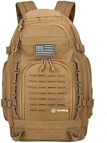 WINTMING Tactical Backpack 45L – Molle-System, Wasserabweisend, Für Outdoor, Jagd, Camping