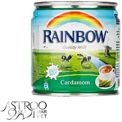 تصویر شیر مایع هل دار ابوقوس 160 میل Rainbow Cardamom Quality Mil 