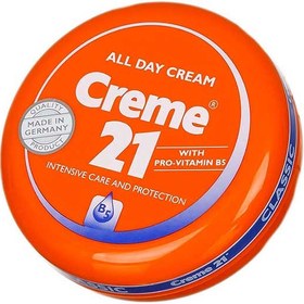 تصویر کرم مرطوب کننده کلاسیک 21 حاوی حجم 150 میل Creme 21 Classic Moisturizing Cream 150ml