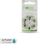 تصویر باتری سمعک اکو کد 312 ا eco hearing aid batteries eco hearing aid batteries