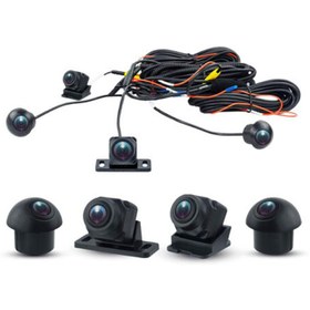 تصویر دوربین 360 درجه خودرو سوپرم تری دی مدل T50 360 BIRD VIEW SECURITY CAMERA