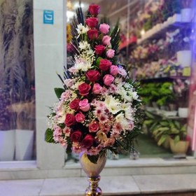 تصویر جام گل تبریک تولد 9197 