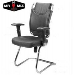 تصویر صندلی کنفرانسی مدل جلیغه‌ای کف فوم سرد دسته تنظیمی 