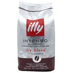 تصویر دانه قهوه ایلی 1 کیلوگرم اینتسو دارک رُست illy intenso roast 1000g beans coffee