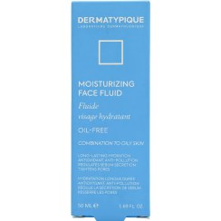 تصویر فلوئید مرطوب کننده و آبرسان پوست درماتیپیک پوست چرب 50 میلی لیتر Dermatypique Moisturizing hydrating fluid oily skin 50 ml