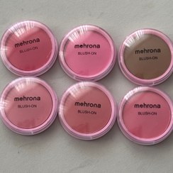 تصویر رژگونه پودری مهرونا - کد ۳ 