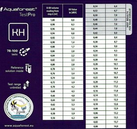 تصویر تستر سختی آب KH آکوا فارست Aquaforest Alkalinity Test Kit