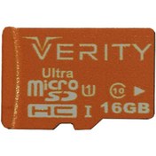 تصویر کارت حافظه microSDXC وریتی مدل 633X کلاس 10 استاندارد UHS-I سرعت 95MBps ظرفیت 16 گیگابایت بدون خشاب 