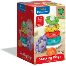 تصویر حلقه هوش Clementoni مدل Stacking Rings 