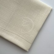 تصویر پارچه لینن ترک 16 کانت اتووال رنگ کرمی- Etuval 