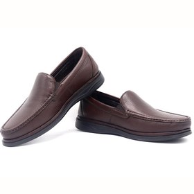 تصویر کفش کد 208 کالج قهوه ای 