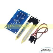 تصویر ماژول سنسور رطوبت خاک YL-69 دارای رله 12 ولت یک کاناله Soil Moisture Sensor YL-69