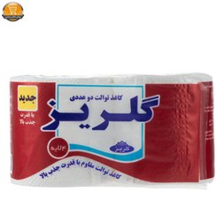 تصویر دستمال توالت گلریز کد 07 بسته 2 عددی 