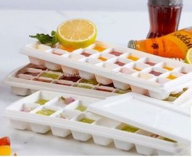 تصویر جا یخی دو قلوی درب دار رزگلد 